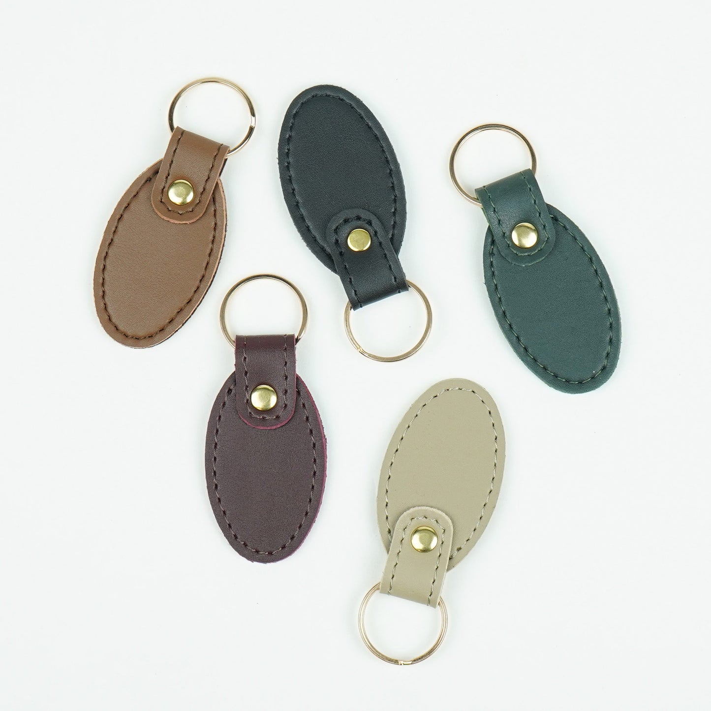 Oval Shape Keychain